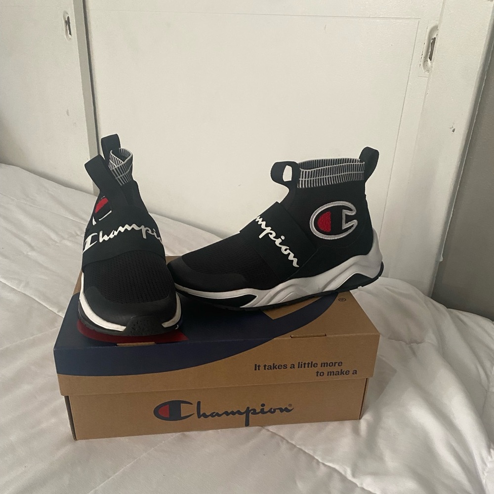 Black Champion Rally Pro Shoes